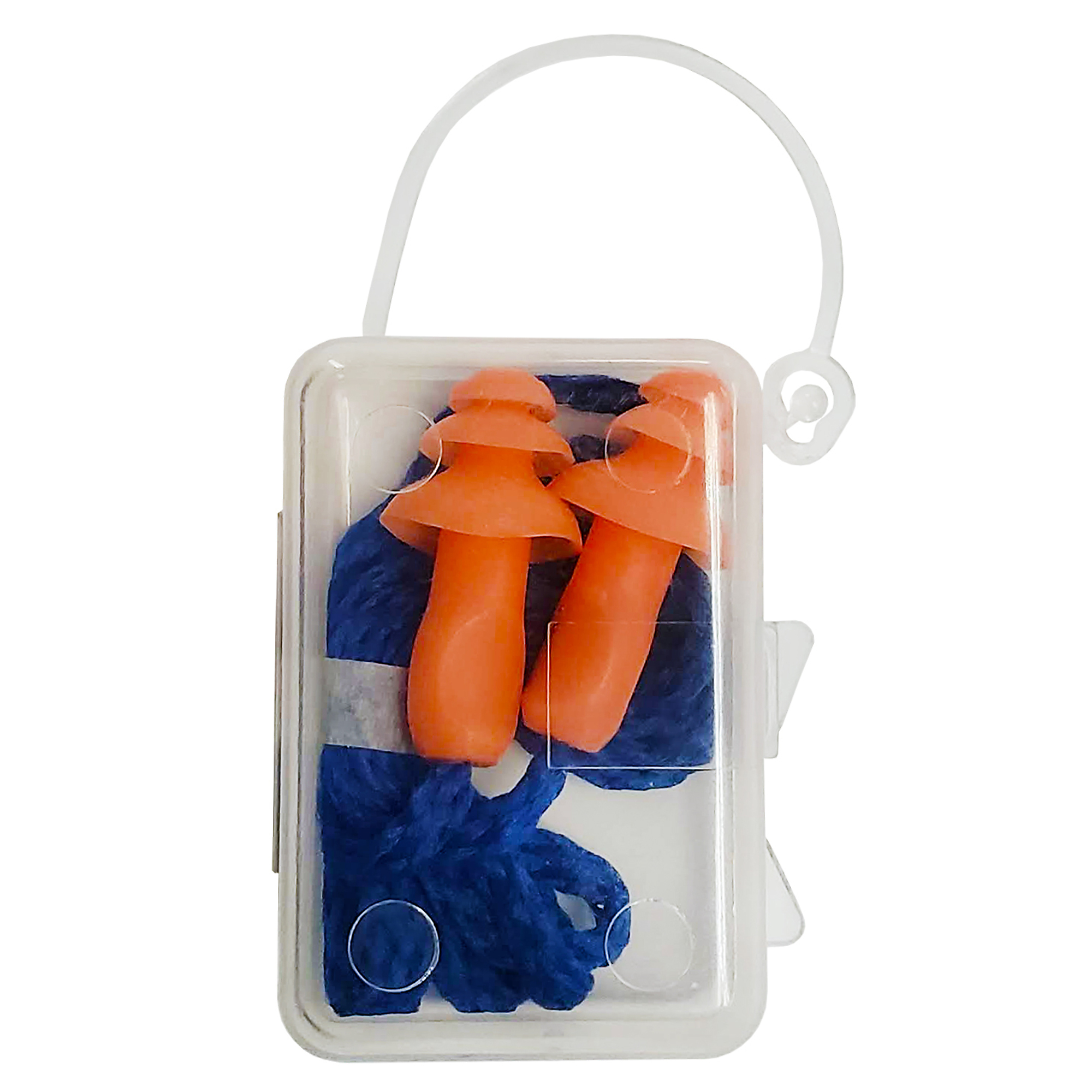 K-T Industries Reusable Corded Earplug Set — 25dB NRR, Model# 4-6111